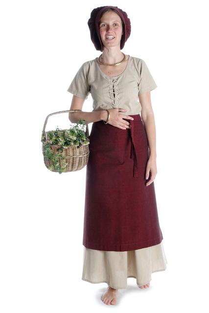 mittelalter schürze 