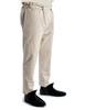 Mittelalter Strick Urian aus Baumwolle in Beige Frontansicht 11