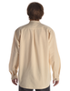 Mittelalter Hemd Erec in Beige Rückansicht
