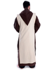 Mittelalter Skapulier Arnalt in Beige Rückansicht