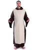 Mittelalter Skapulier Arnalt in Beige Frontansicht
