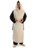 Mittelalter Skapulier Kanliun in Beige Frontansicht