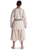 Mittelalter Tunika Hagen mittel in Beige Rückansicht