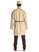 Mittelalter Tunika Dietrich in Beige Rückansicht