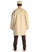 Mittelalter Tunika Dietrich in Beige Rückansicht 2