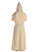 Mittelalter Mönchskutte Halzebier (Set) in Beige Rückansicht 2