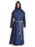 Mittelalter Mönchskutte Halzebier (Set) in Blau Frontansicht