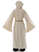Mittelalter Mittelalterkutte Heimrich in Beige Rückansicht