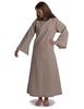 Mittelalter Kleid Sigune in Hanffarben font 4