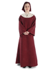 Mittelalter Kleid Sigune in Rot Frontansicht 2