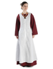 Mittelalter Kleid Sigune in Rot Frontansicht 3
