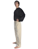 Mittelalter Hose Gilan in Beige Seitenansicht 2