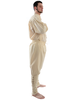 Wikinger Hose Loki in Beige Seitenansicht 3