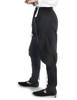 Mittelalter Hose Freya in Schwarz Seitenansicht