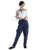 Mittelalter Hose Freya in Blau Frontansicht