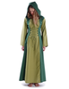 Mittelalter Kleid Liebgart in MISSING: lightgreen-green Frontansicht 2