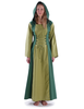 Mittelalter Kleid Liebgart in MISSING: lightgreen-green Frontansicht 4
