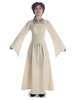 Mittelalter Kleid Amurfina in Beige Frontansicht