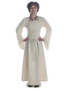 Mittelalter Kleid Amurfina in Beige Frontansicht 2