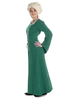 Mittelalter Kleid Amurfina in Grün Seitenansicht
