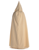 Mittelalter Umhang Sunnhild in Beige Rückansicht