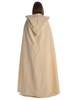 Mittelalter Umhang Sunnhild in Beige Rückansicht 2