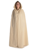 Mittelalter Umhang Sunnhild in Beige Frontansicht