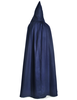 Mittelalter Umhang Wolfdietrich in Blau Rückansicht