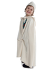 Mittelalter Kinderumhang Gandiluz in Beige Seitenansicht 2