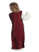 Mittelalter Kinderkleid Alyze (Set) in Beige-Rot Rückansicht
