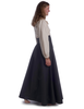 Mittelalter Bluse Hilde in Beige Seitenansicht 3
