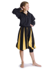 Mittelalter Bluse Hildburg in Schwarz Frontansicht