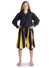 Mittelalter Bluse Hildburg in Schwarz Frontansicht 5