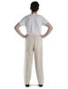 Mittelalter Hose Gurmun in Beige Rückansicht