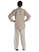 Mittelalter Hose Gurmun in Beige Rückansicht 2
