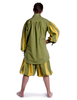 Landsknecht Hose Morold in MISSING: lightgreen-yellow Rückansicht