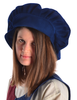 Mittelalter Barett Verena in Blau Frontansicht
