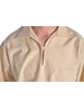 Korsaren Hemd Kaylet in Beige Detailansicht