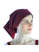 Mittelalter Kopftuch Laudamie in Rot Seitenansicht