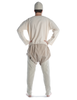 Mittelalter Beinlinge Wigalois in Beige Rückansicht 2