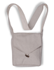 Mittelalter Tasche Larie in Beige Frontansicht
