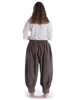 Wikinger Hose Minja in MISSING: fb-brown-black Rückansicht
