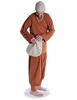 Mittelalter Tasche Egil in Beige Frontansicht 3