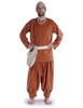 Mittelalter Tasche Egil in Beige Frontansicht 4