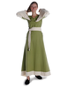 Mittelalter Gürtel Jörd in Beige Frontansicht 3