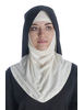 Mittelalter Velan Hildegard in Beige-Schwarz Frontansicht 2