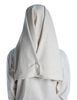 Mittelalter Velan Hildegard in Beige Rückansicht 2