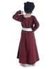 Mittelalter Gürtel Buri in Beige Rückansicht