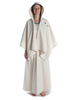 Mittelalter Kleid Nereja in Beige Frontansicht 2