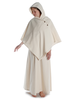 Mittelalter Cape Herat in Beige Frontansicht